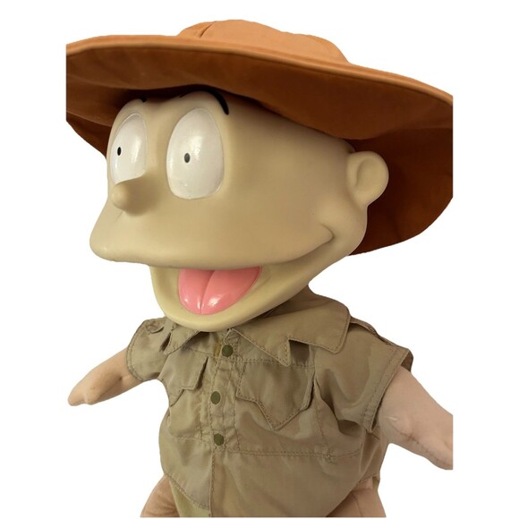 Rugrats Talking Safari Tommy Pickles 16" 1998 Mattel Doll Plush Works - Picture 2 of 11